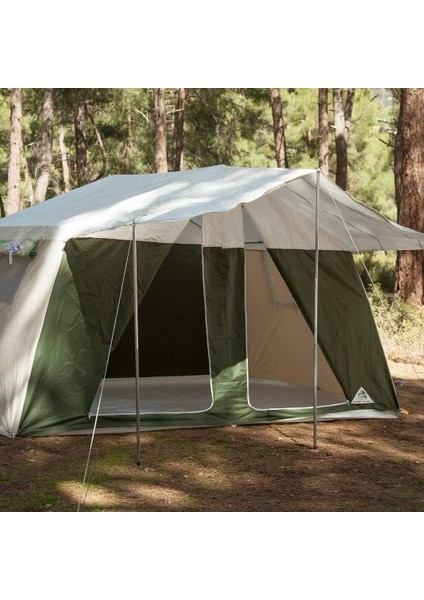 Zeycamping 2 Odalı 4 Mevsimlik Lüx Imperteks Kamp Orman Dağcı Barınak 7 Kişilik Çadır