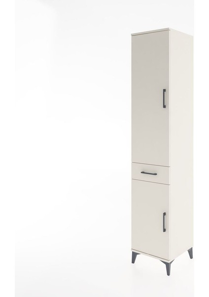 Hyperion Dolap 4 Raflı Tek Çekmeceli 2 Kapaklı 44X44X221 Aytaşı-Aytaşı modelleri