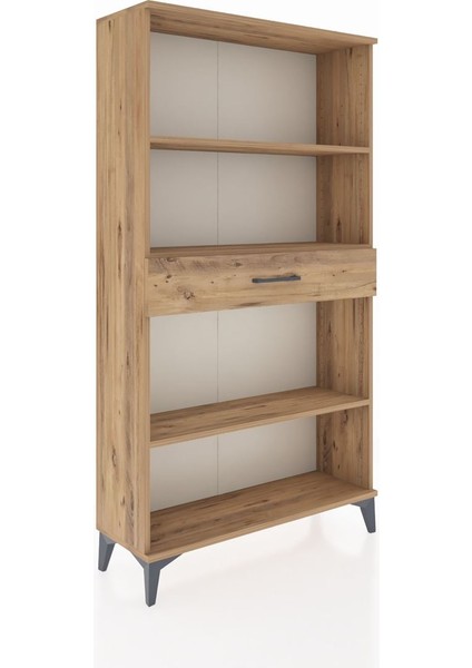 Arges Dolap 3 Raflı Tek Çekmeceli 88X30X163 Çam-Çam fiyatları