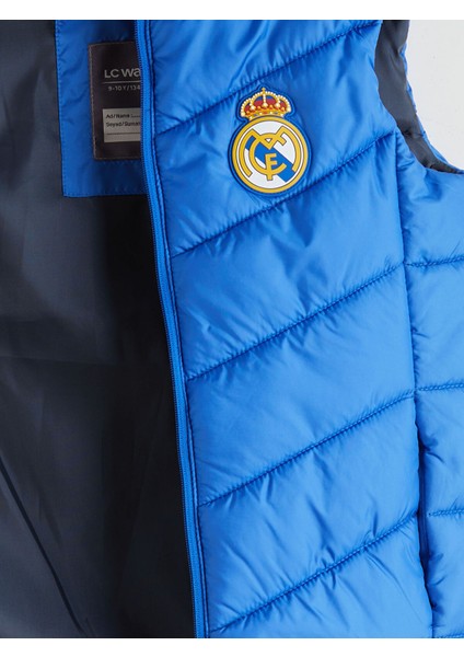 Yeni Sezon Kapüşonlu Real Madrid Baskılı Erkek Çocuk Şişme Yelek fırsatları