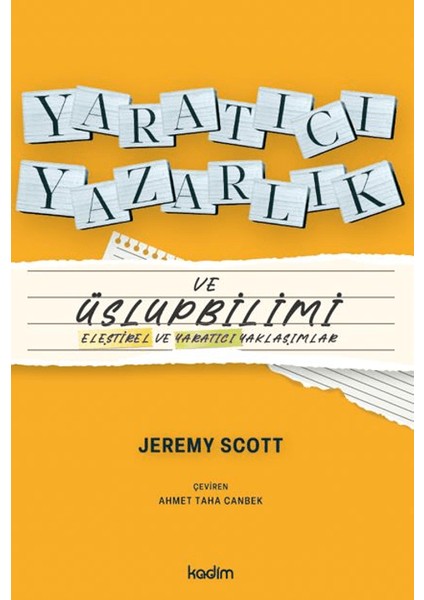 Yaratıcı Yazarlık ve Üslupbilimi