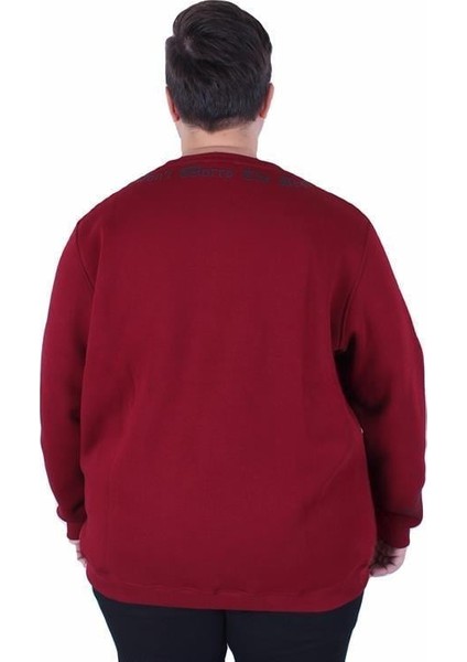 Büyük Beden Bisiklet Yaka 3ip Sweat Dream 25715 Murdum fırsatları