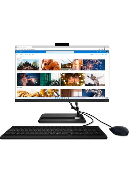 Ideacentre Aıo3 24IAP7 Intel Core I5-12450H 16GB 1tb SSD Intel UHD Graphics 23.8 Fhd IPS Freedos Klavye+Mouse Siyah All In One Bilgisayar fiyatları