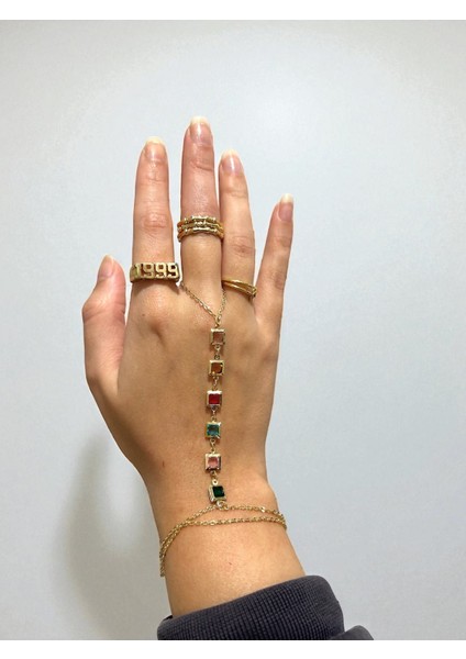Kristal Detaylı Şahmeran Bileklik modelleri
