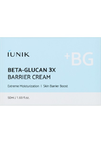Iunık Beta-Glucan 3x Barrier Cream 50ML - Yoğun Nemlendirme, Cilt Bariyeri Onarımı ve Hassas Ciltler Için Derinlemesine Bakım modelleri