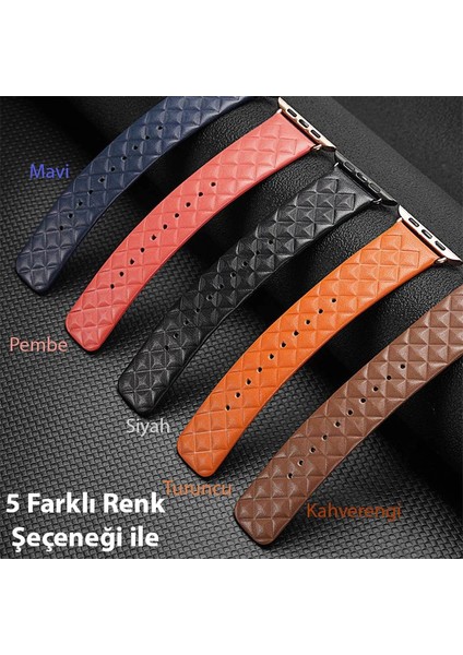 Dux Ducis Apple Watch 38/40/41MM Için Enland Serisi Premium Deri Kayış KORDON-(1903) modelleri