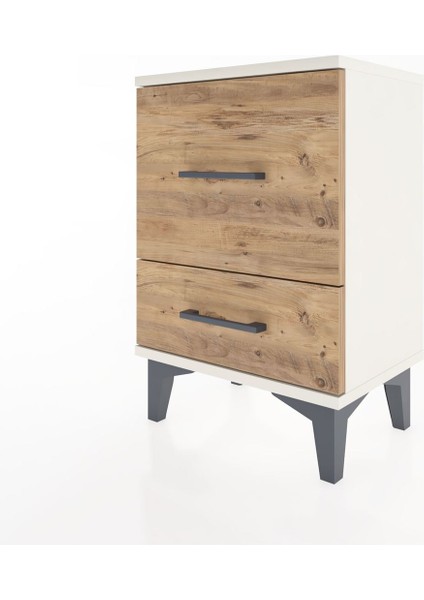 Arges Komodin 2 Çekmeceli 44X30X64 Aytaşı-Çam modelleri