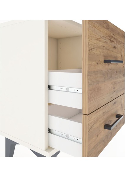 Arges Komodin 2 Çekmeceli 44X30X64 Aytaşı-Çam indirimleri