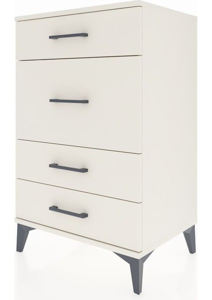 Hyperion Komodin 4 Çekmeceli 60X44X96 Aytaşı-Aytaşı modelleri