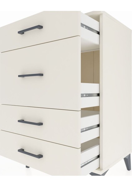 Hyperion Komodin 4 Çekmeceli 60X44X96 Aytaşı-Aytaşı indirimleri