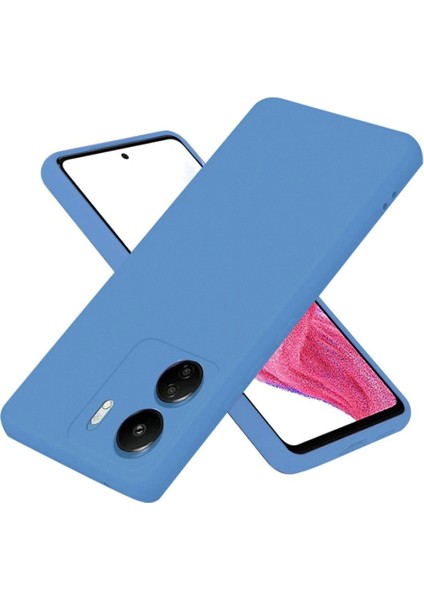 Xiaomi Redmi 13C Kılıf First Silikon - Mavi - MKR026663-4261