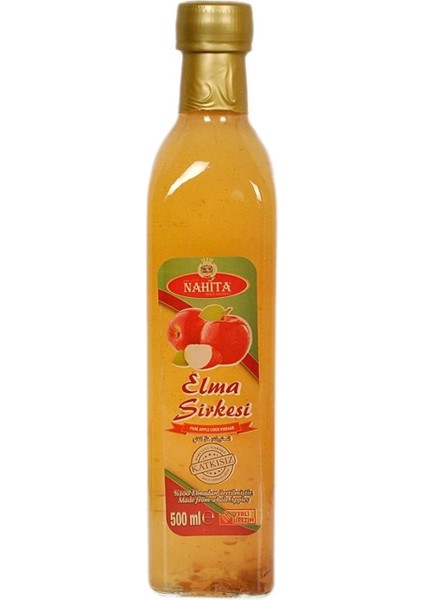 Elma Sirkesi % 100 Doğal Katkısız 500 ml fiyatları
