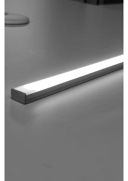 Dokunmatik Butonlu 100CM Beyaz Lineer Mutfak Tezgah Altı LED Aydınlatma