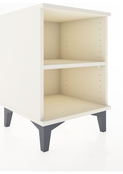 Hyperion Komodin Tek Raflı 44X44X64 Aytaşı-Aytaşı fiyatları