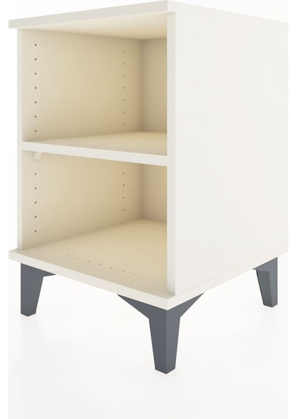 Hyperion Komodin Tek Raflı 44X44X64 Aytaşı-Aytaşı modelleri