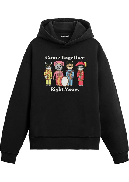 Müzisyen Kediler Tasarım Hoodie