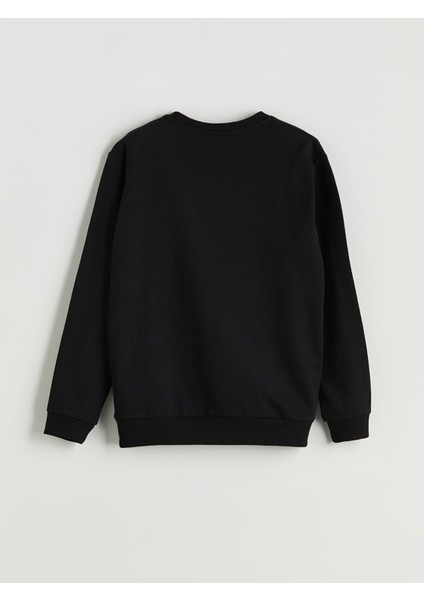 Yeni Sezon Bisiklet Yaka Baskılı Erkek Çocuk Sweatshirt fiyatları