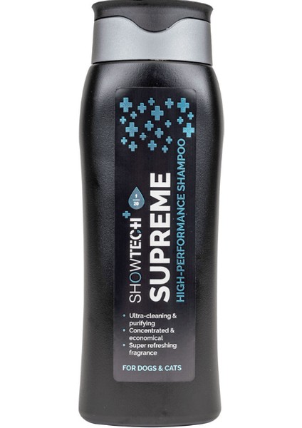 + Supreme Yüksek Performanslı Kedi Köpek Şampuanı 300 ml - 20:1 Konsantre ile Yüksek Performans!