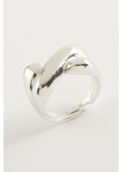 Oval Metal Yüzük