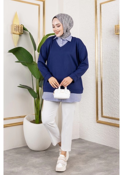 Kadın Gömlek Detaylı Modal Kumaş Tunik fiyatları