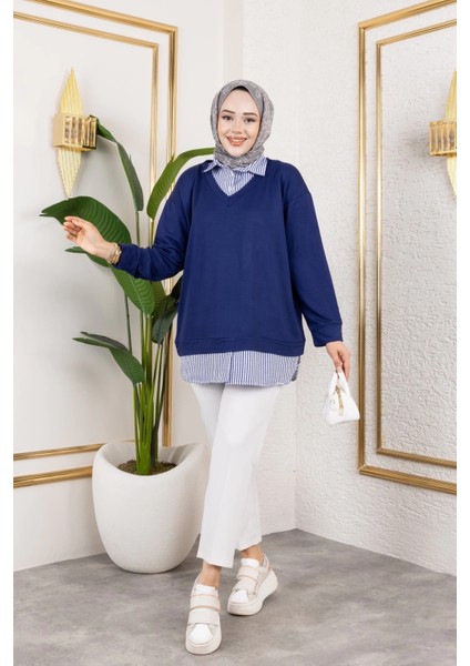 Kadın Gömlek Detaylı Modal Kumaş Tunik fırsatları