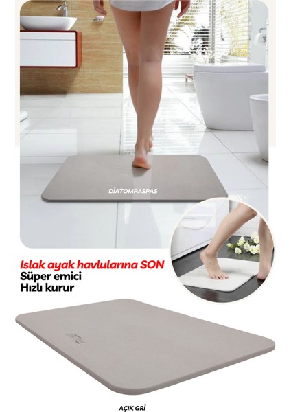 Yumuşak ve Şık Banyo Paspası, Islak Zemin Için Ideal, Rahat ve Estetik Kullanım Sağlar fiyatları