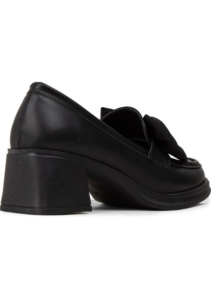 Kadın Siyah Fiyonk Detaylı Loafer Ayakkabı - K1465ZSYHC01 fiyatları