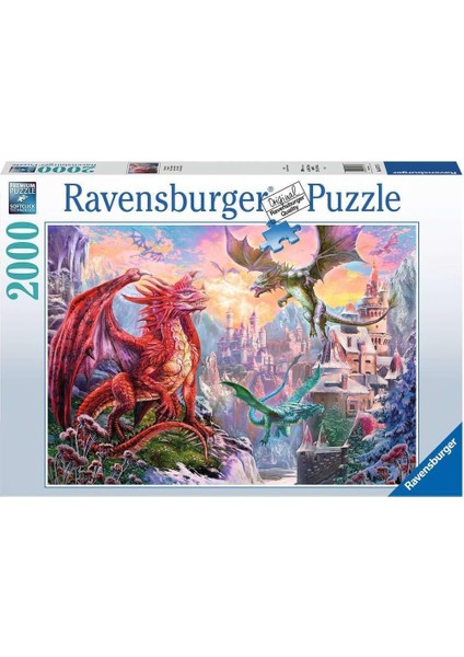 167173 Ejderhalar Yetişkin Puzzle, 2000 Parça