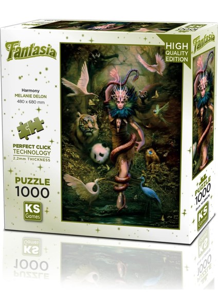 Games 20678 Uyum 1000 Parça Puzzle -Ks Puzzle