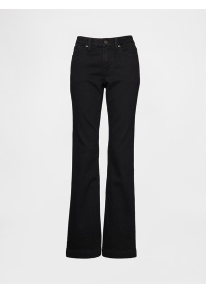 Kadın Siyah Curvy Low Rise Long & Jean Pantolon fiyatları