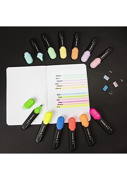 Job 150 Pastel Fosforlu (Turkuaz, Nane, Leylak, Pembe, Şeftali, Vanilya) 6&apos;lı Kutu fiyatları