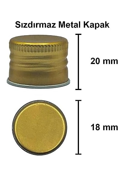 100 ml Şeffaf Piramit Sosluk 100 cc Kapaklı Kavisli Cam Şişe 6 Adet ( / (Metal)) modelleri