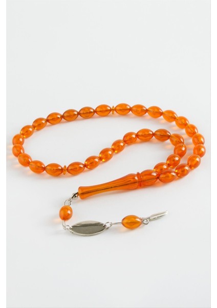 Zeytin Şekilli Plastik Tesbih 8*11 mm