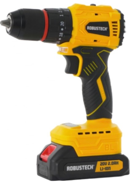 Robustech Kömürsüz Darbeli Akülü Vidalama Matkap