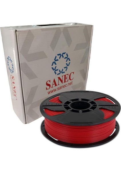Filament Pla + 1.75MM 1 kg - Kırmızı