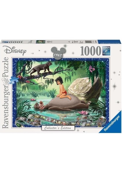 Puzzle, Wd Jungle Book, 1000 Parça