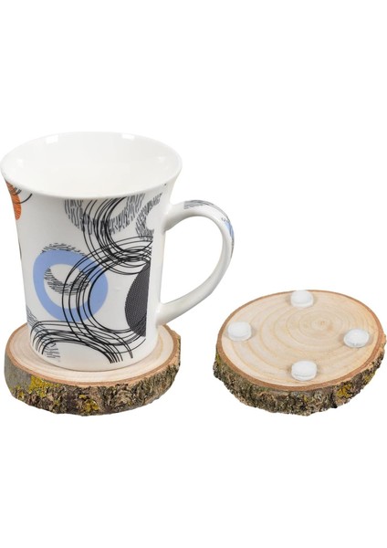 Ahşap Altlığı Yuvaylak Ağaç Altlığı Ağaç Çap 9-10 cm