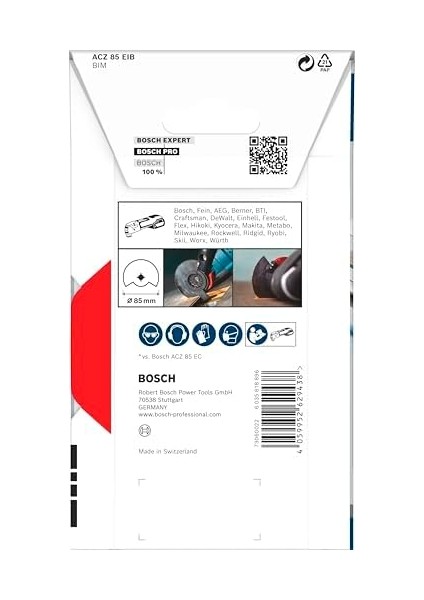 1x Pro Acz 85 Eıb Starlock Testere Ucu (Demir Içermeyen Metaller, Laminant, Pvc, Ø 85 Mm, Professional Aksesuar Çok Fonksiyonlu Makine) fiyatları