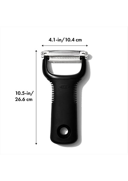 Good Grips Paslanmaz Çelikten Jülyen Şeritler Için Soyucu, Siyah fiyatları