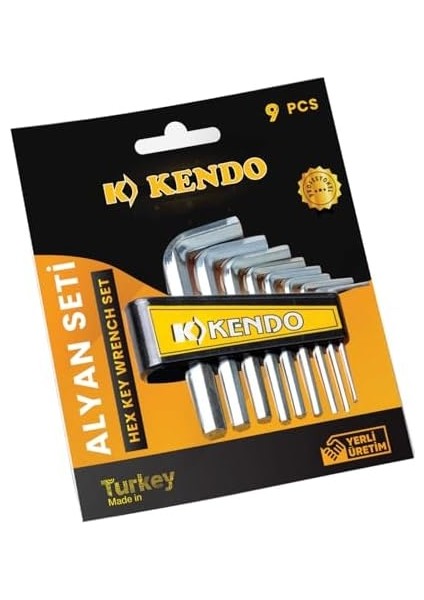 Allen Anahtar Seti Anahtar 9 Parça fiyatları
