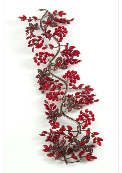 Kelebek Taşlı Saç Aksesuarı