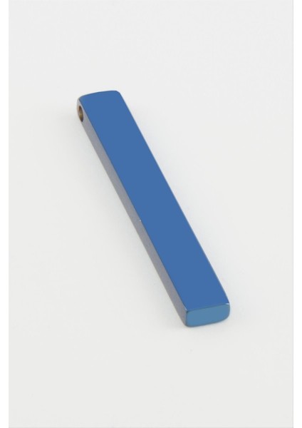 Çubuk Isim Yazılabilir Çelik Kolye Ucu 0,5*3,5 cm