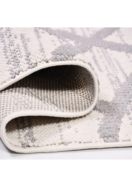 Saltara Modern Beyaz Soft Yumuşak Polyamid Makine Halısı modelleri