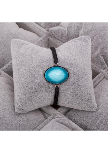 Makrome Örgü Çini Bileklik