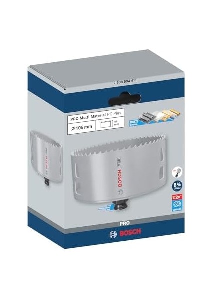 1 x Pro Multi Material Power Change Plus Hole Testere (Softwood, Drywall, Ø 105 Mm, Professional Accessory Rotary Drill/drivers) modelleri