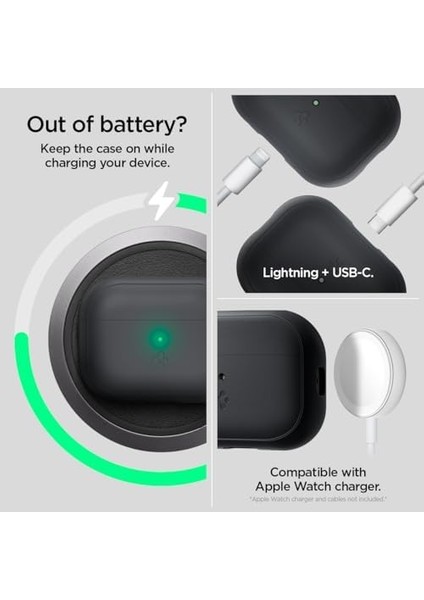 Pro (2.nesil) Kılıf Silicone Fit + Strap (Askı Ipi) Phantom - ACS05810 fiyatları