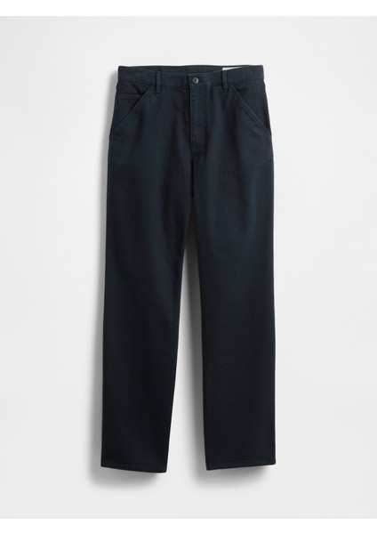 Erkek Mor Relaxed Straight Utility Pantolon fiyatları