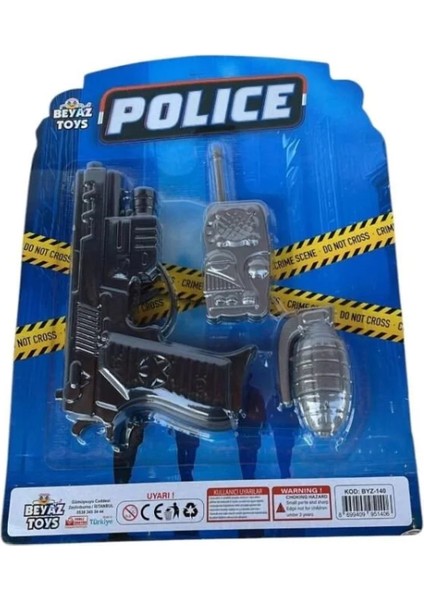 Oyuncak Polis Tabanca Set