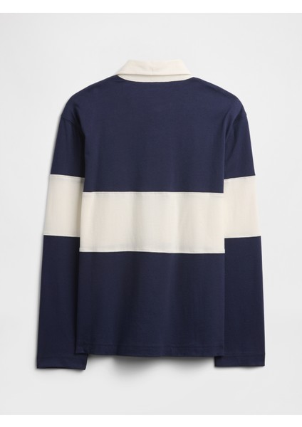 Erkek Çocuk Lacivert Rugby Polo T-Shirt modelleri