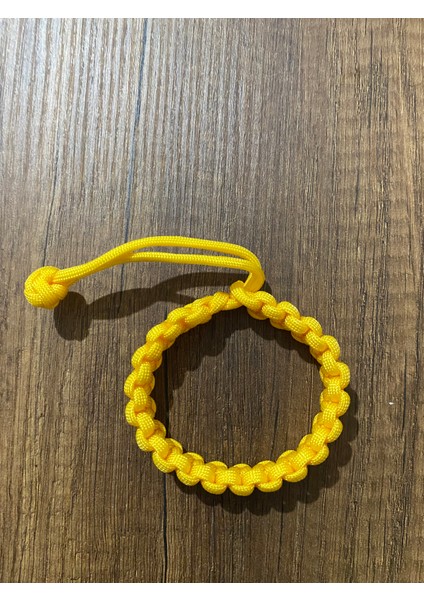 Sarı Paracord Bileklik modelleri